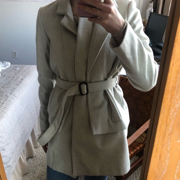 J Crew by Nello Gori belted peacoat - Picture 4 of 8